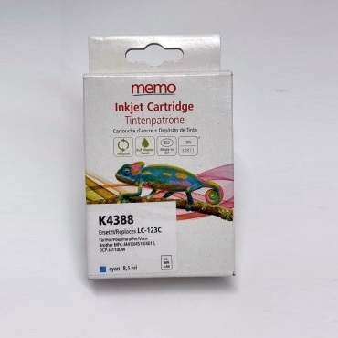 Memo Tinten K4388 cyan